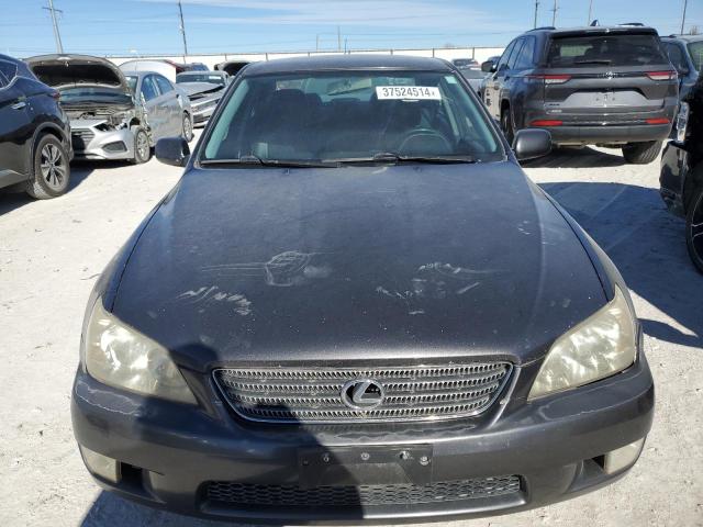 JTHBD182310004181 - 2001 LEXUS IS 300 BLACK photo 5