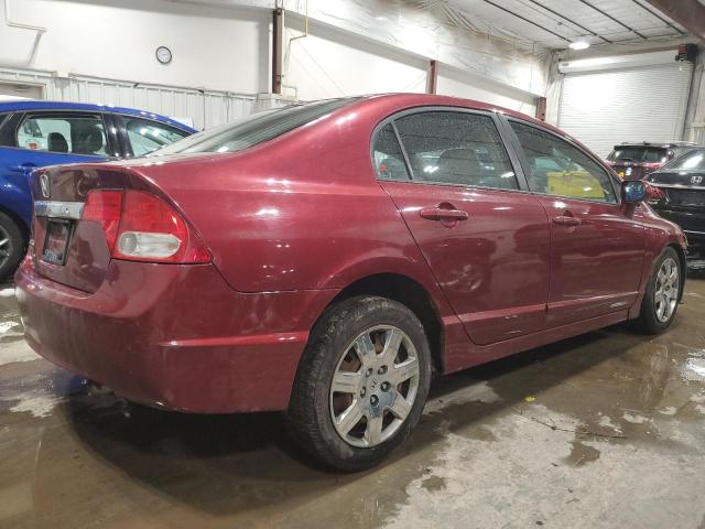 19XFA1F58BE014738 - 2011 HONDA CIVIC LX RED photo 3