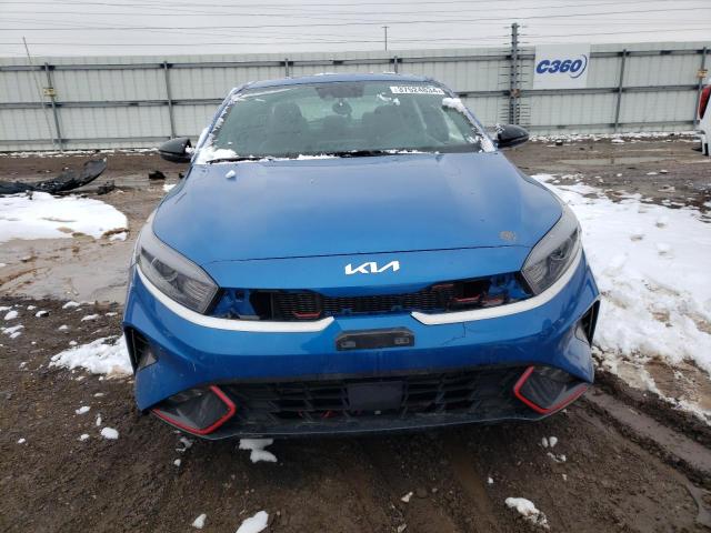 3KPF54AD3PE561296 - 2023 KIA FORTE GT LINE BLUE photo 5