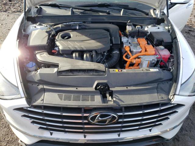 KMHL34JJ3PA066416 - 2023 HYUNDAI SONATA HYBRID WHITE photo 11