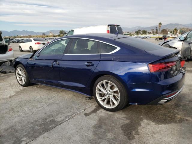 WAUANCF58LA017697 - 2020 AUDI A5 PREMIUM BLUE photo 2