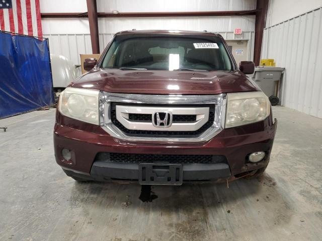 5FNYF4H99BB050654 - 2011 HONDA PILOT TOURING BURGUNDY photo 5