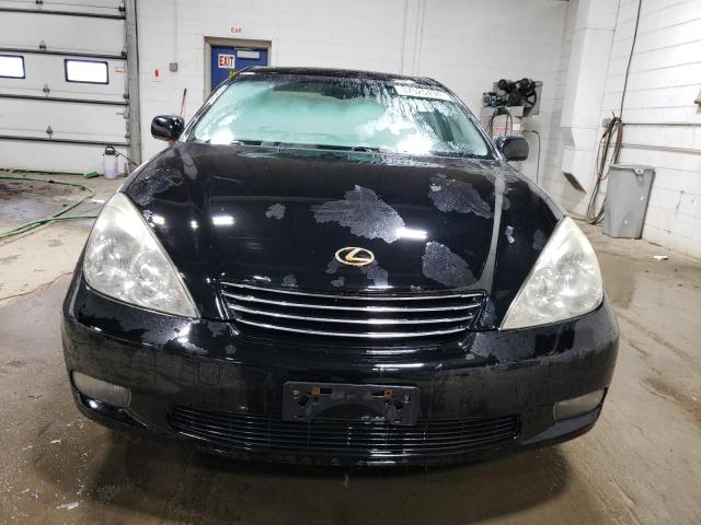 JTHBF30G120029661 - 2002 LEXUS ES 300 BLACK photo 5