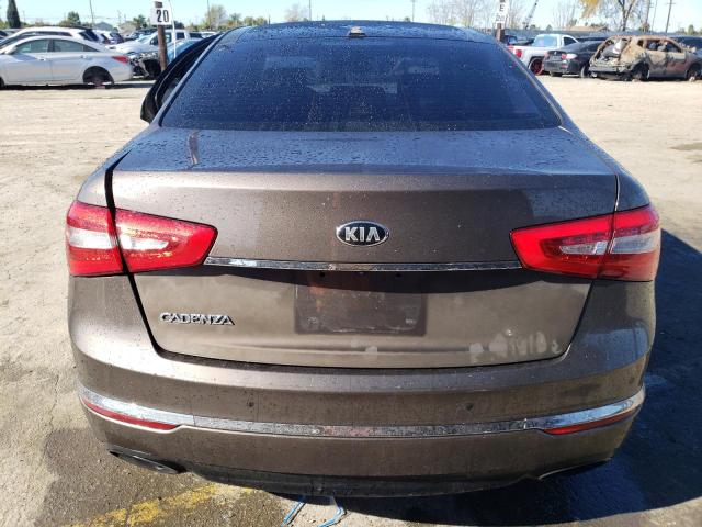 KNALN4D77F5170913 - 2015 KIA CADENZA PREMIUM GRAY photo 6