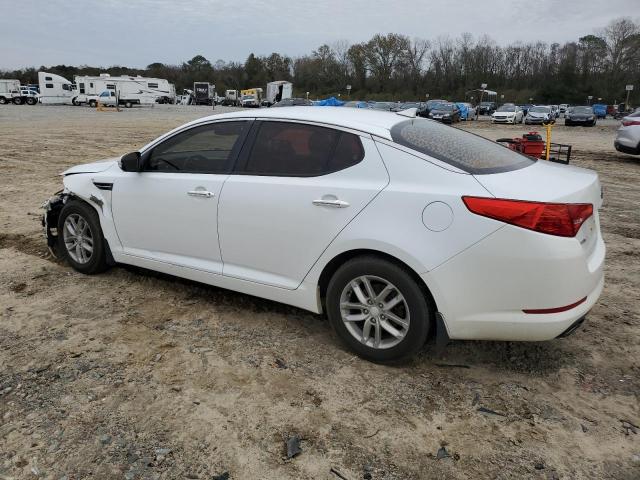 5XXGM4A73DG241593 - 2013 KIA OPTIMA LX WHITE photo 2