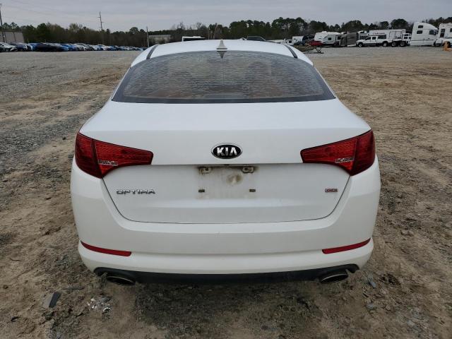 5XXGM4A73DG241593 - 2013 KIA OPTIMA LX WHITE photo 6