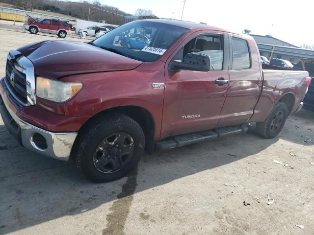 5TFUY5F1XAX120534 - 2010 TOYOTA TUNDRA DOUBLE CAB SR5 BURGUNDY photo 1