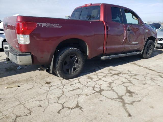 5TFUY5F1XAX120534 - 2010 TOYOTA TUNDRA DOUBLE CAB SR5 BURGUNDY photo 3