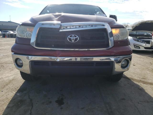 5TFUY5F1XAX120534 - 2010 TOYOTA TUNDRA DOUBLE CAB SR5 BURGUNDY photo 5