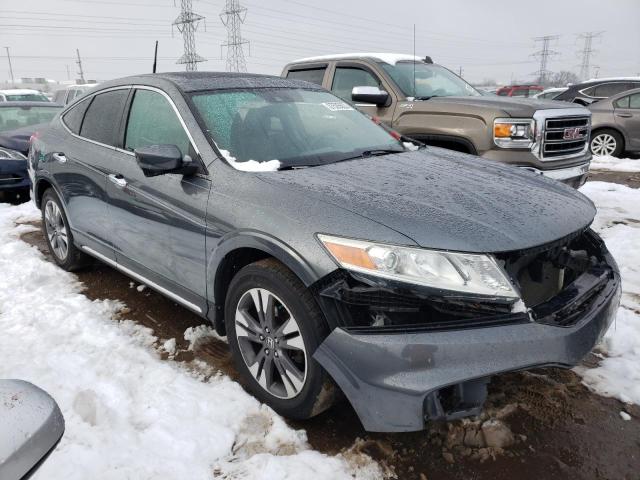 5J6TF2H54DL004025 - 2013 HONDA CROSSTOUR EXL GRAY photo 4