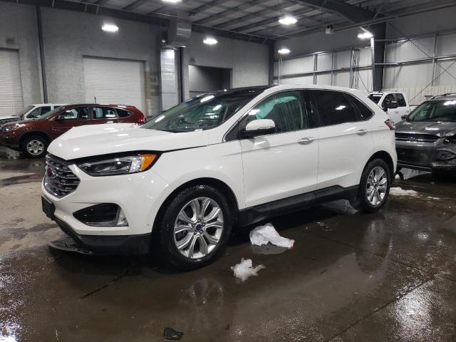 2FMPK4K9XLBA84788 - 2020 FORD EDGE TITANIUM WHITE photo 1