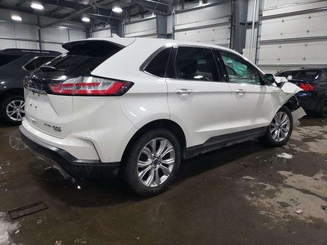 2FMPK4K9XLBA84788 - 2020 FORD EDGE TITANIUM WHITE photo 3