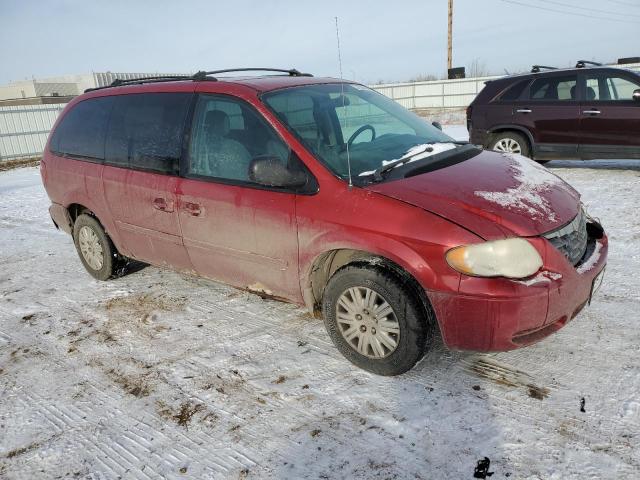 2C4GP44R65R483811 - 2005 CHRYSLER TOWN & COU LX MAROON photo 4