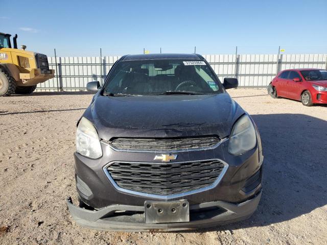 2GNALBEK0G6168523 - 2016 CHEVROLET EQUINOX LS CHARCOAL photo 5