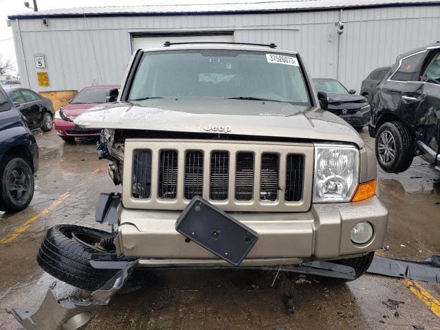 1J8HG48N66C230681 - 2006 JEEP COMMANDER TAN photo 5