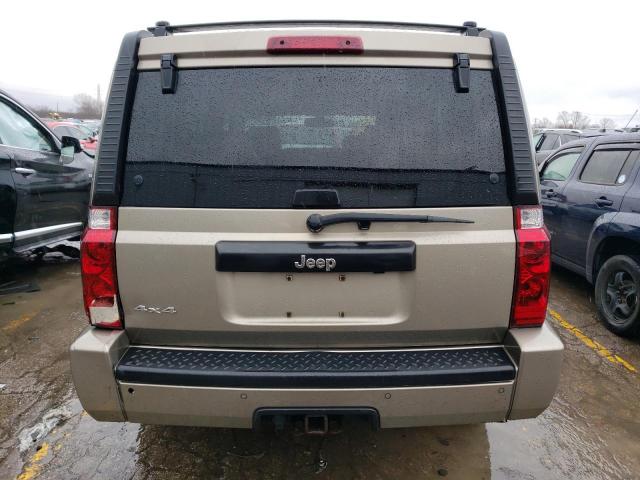 1J8HG48N66C230681 - 2006 JEEP COMMANDER თაფლისფერი ფოტო 6