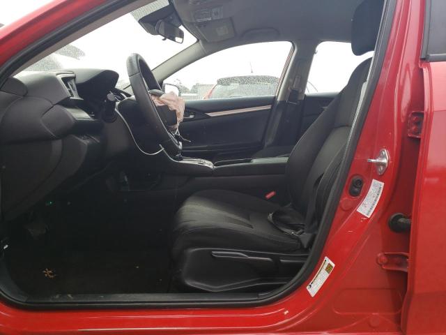 2HGFC2F60MH543117 - 2021 HONDA CIVIC LX RED photo 7