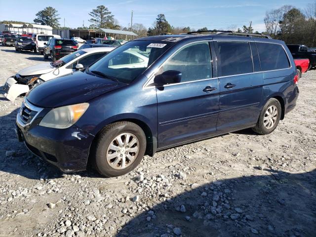 5FNRL3H71AB047736 - 2010 HONDA ODYSSEY EXL BLUE photo 1