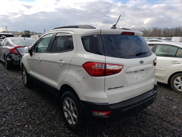 MAJ6S3GL2KC258663 - 2019 FORD ECOSPORT SE WHITE photo 2