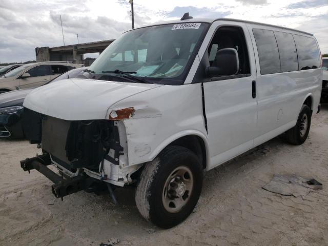1GAZGMFP6J1221038 - 2018 CHEVROLET EXPRESS G3 LT WHITE photo 1