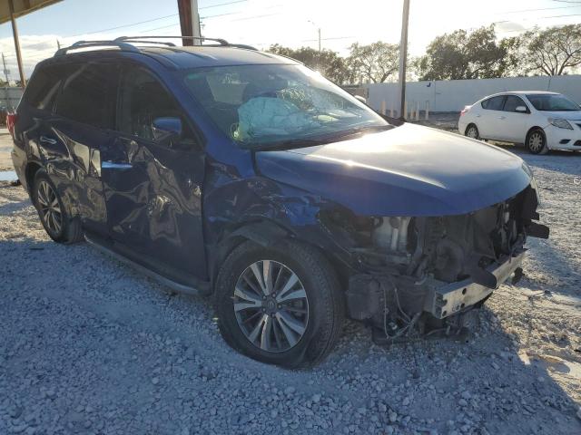 5N1DR2MN4JC648235 - 2018 NISSAN PATHFINDER S BLUE photo 4