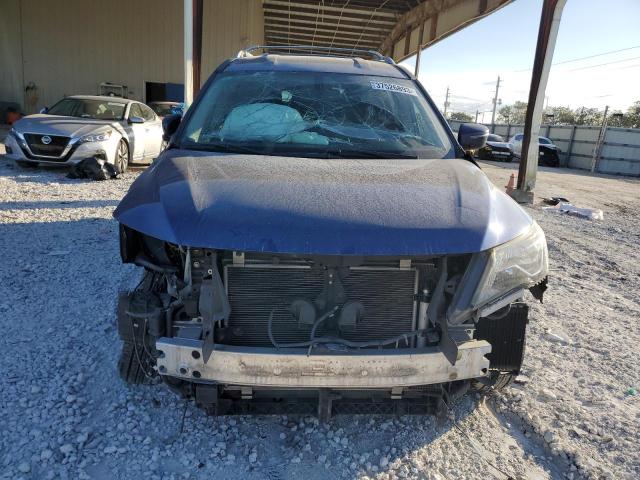 5N1DR2MN4JC648235 - 2018 NISSAN PATHFINDER S BLUE photo 5