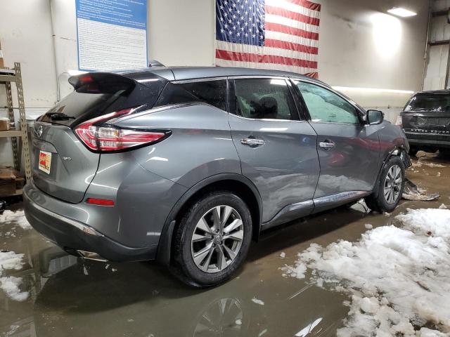 5N1AZ2MH5JN189993 - 2018 NISSAN MURANO S GRAY photo 3