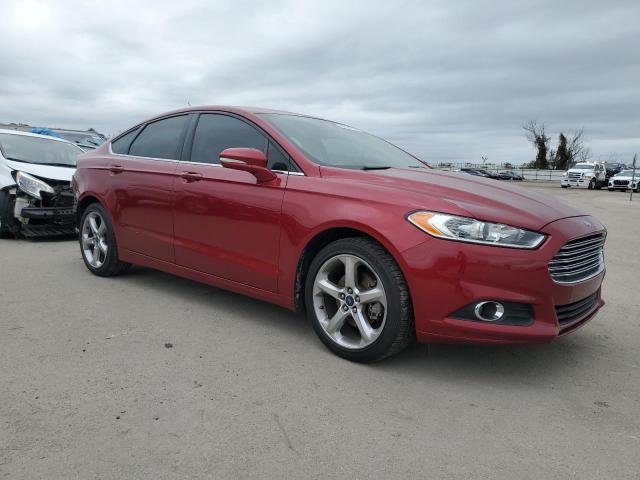 3FA6P0H70ER133717 - 2014 FORD FUSION SE RED photo 4