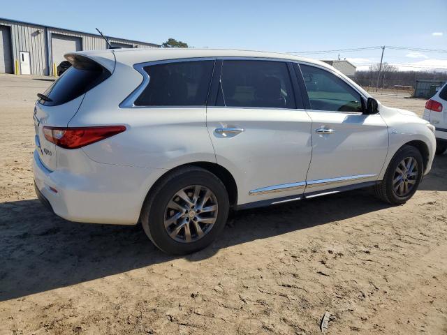 5N1AL0MN8EC549240 - 2014 INFINITI QX60 WHITE photo 3