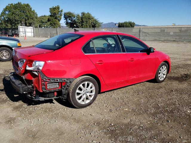 3VWD17AJ9EM429959 - 2014 VOLKSWAGEN JETTA SE RED photo 3