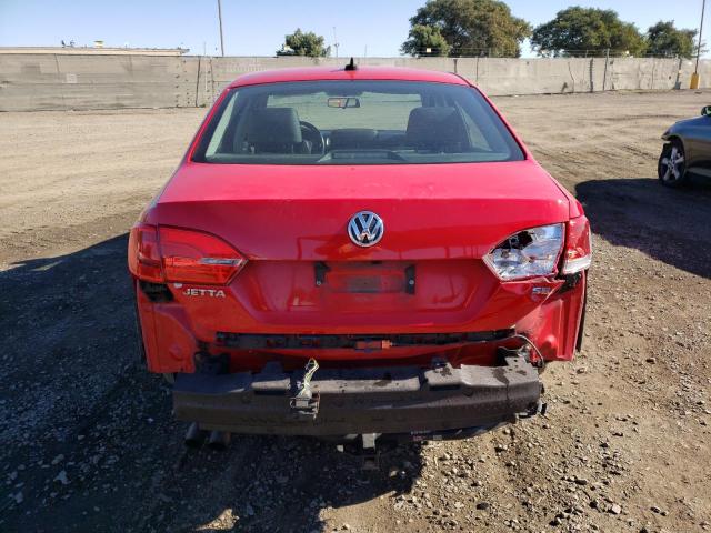 3VWD17AJ9EM429959 - 2014 VOLKSWAGEN JETTA SE RED photo 6