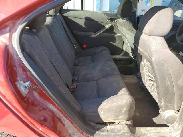 1G2ZG558564258728 - 2006 PONTIAC G6 SE1 RED photo 10