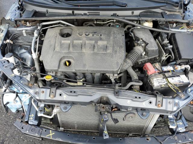 2T1BURHE7GC602573 - 2016 TOYOTA COROLLA L GRAY photo 11