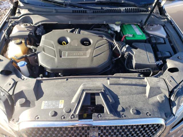 3LN6L5F9XJR615737 - 2018 LINCOLN MKZ RESERVE ვერცხლისფერი ფოტო 11