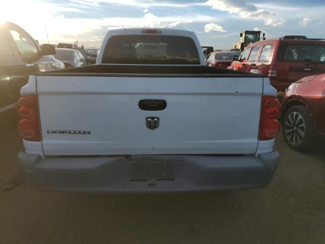 1D7HE22K25S329962 - 2005 DODGE DAKOTA ST WHITE photo 6