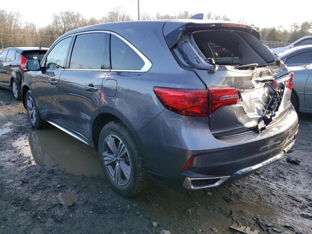 5J8YD4H37KL034338 - 2019 ACURA MDX GRAY photo 2