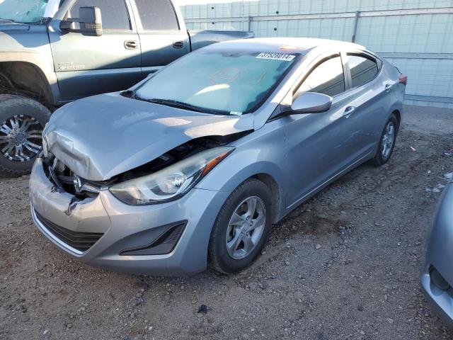 KMHDH4AE3EU198466 - 2014 HYUNDAI ELANTRA SE GRAY photo 1