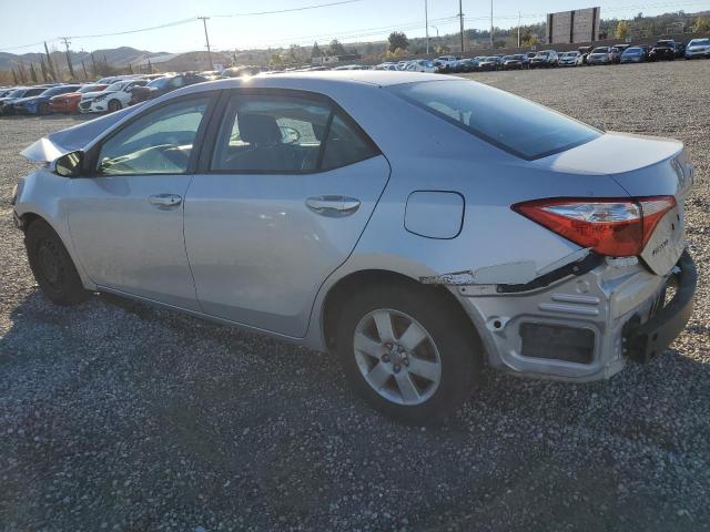 5YFBURHE1EP099894 - 2014 TOYOTA COROLLA L GRAY photo 2