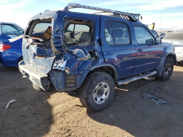 5N1DD28T94C654320 - 2004 NISSAN XTERRA XE BLUE photo 3