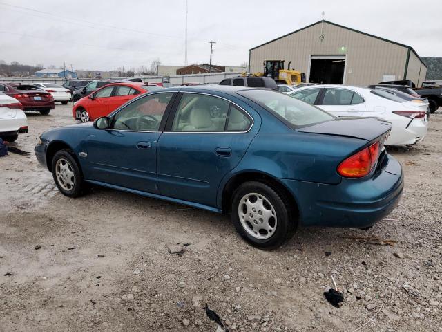 1G3NL52F83C276425 - 2003 OLDSMOBILE ALERO GL TEAL photo 2