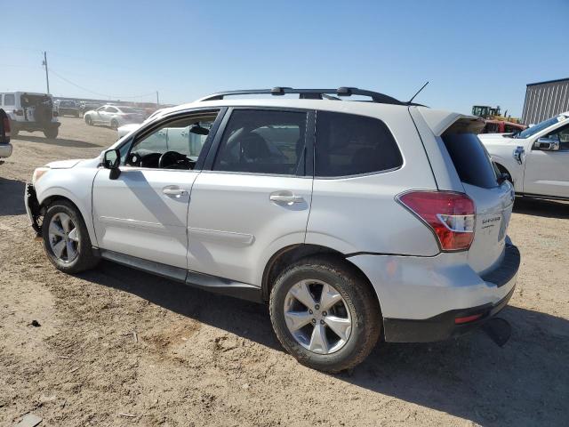 JF2SJAMC2EH469200 - 2014 SUBARU FORESTER 2.5I TOURING WHITE photo 2