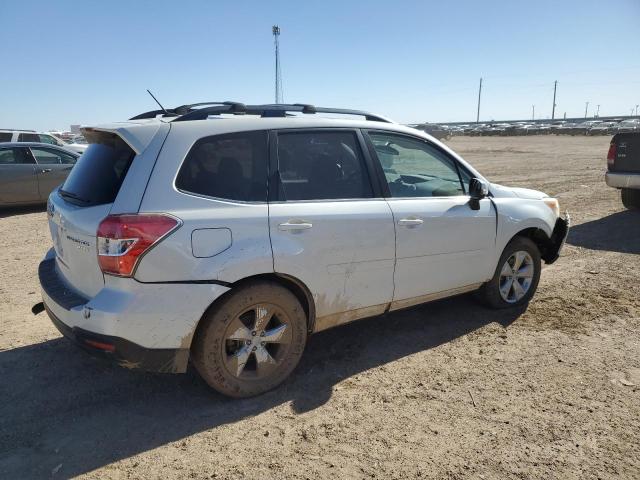 JF2SJAMC2EH469200 - 2014 SUBARU FORESTER 2.5I TOURING WHITE photo 3