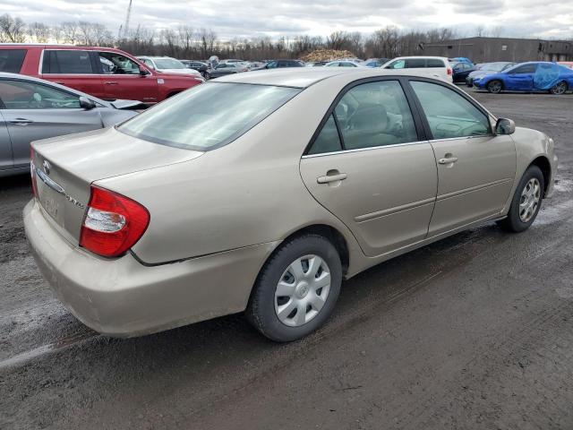 4T1BE32K74U830625 - 2004 TOYOTA CAMRY LE BEIGE photo 3