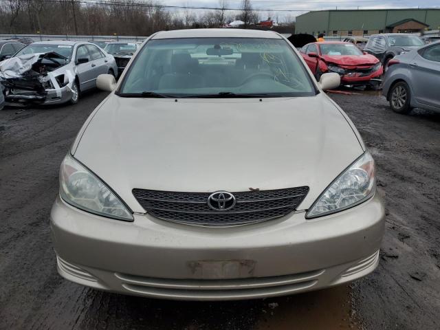 4T1BE32K74U830625 - 2004 TOYOTA CAMRY LE BEIGE photo 5