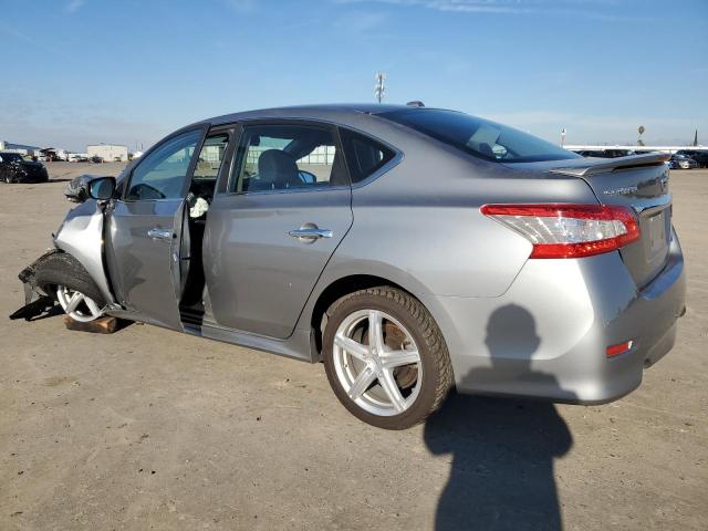 3N1AB7AP7EY262018 - 2014 NISSAN SENTRA S SILVER photo 2