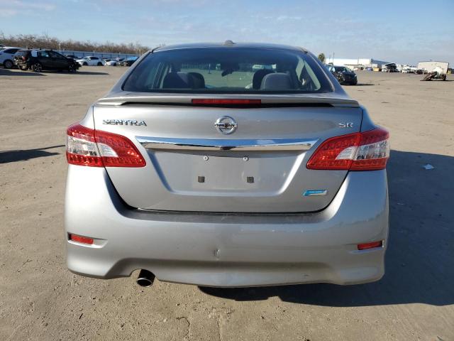 3N1AB7AP7EY262018 - 2014 NISSAN SENTRA S SILVER photo 6