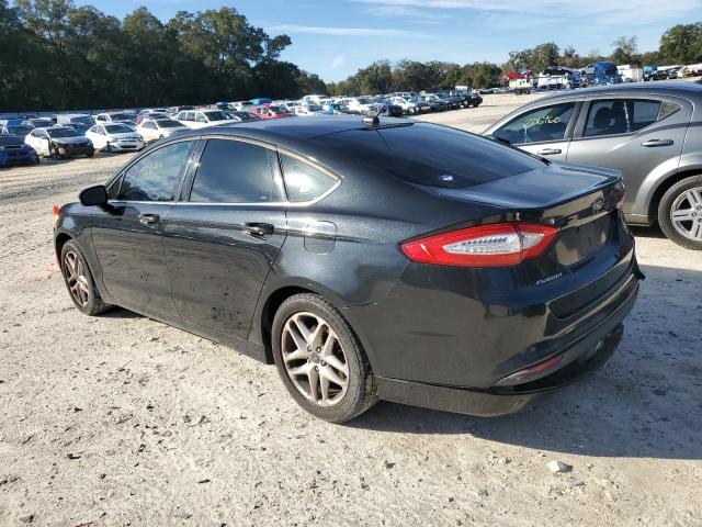 3FA6P0H7XER354872 - 2014 FORD FUSION SE BLACK photo 2