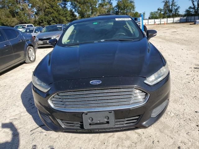 3FA6P0H7XER354872 - 2014 FORD FUSION SE BLACK photo 5