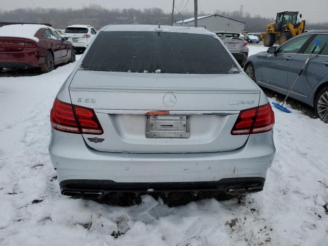 WDDHF9CB9EA935253 - 2014 MERCEDES-BENZ E 63 AMG SILVER photo 6