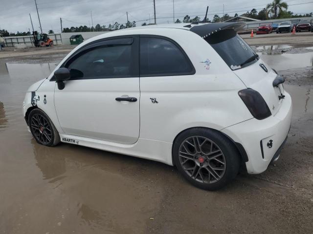 3C3CFFFH3FT750598 - 2015 FIAT 500 ABARTH WHITE photo 2